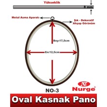 Nurge Ticaret Nurge Pano Kasnağı Oval No 3