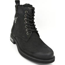 Hammer Jack Siyah Yıkama Nubuk Erkek Bot 102 15200