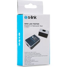 S-Link SL-565CT RJ45 Ağ Kablosu Test Cihazı