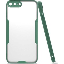 Vendas Apple iPhone 8 Plus Farfe Serisi Renkli Kenarlı Yumuşak Kılıf