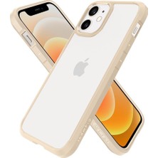 Spigen Apple iPhone 12 Mini Kılıf Ultra Hybrid Sand Beige - ACS02178