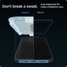 Spigen Apple iPhone 12 Pro Max Cam Ekran Koruyucu Kolay Kurulum GLAS.tR EZ Fit (2 Adet) - AGL01791
