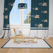 Talia Home  Kids Çocuk ve Bebek  Odası Fon Perdesi 2 Kanat TLA-144