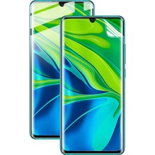 Ally Xiaomi Mi Note 10 Pro-Note 10 Lite 3D Full Membran Nano Hidrojel Film Ekran Koruyucu Cc9 Pro AL-33236 Şeffaf