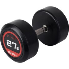 313 Spor 27,5 kg Olimpk Dambıl (Kauçuk Kaplı)  - 1 Adet