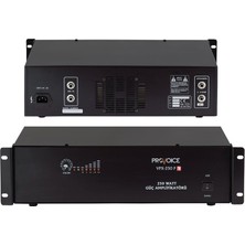 Provoice VPX-250P TR 250 Watt Trafolu Power Amplifikatör