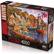 Ks Puzzle 23504 The Harbour Evening 4000 Parça