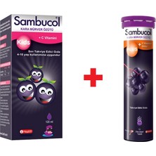 Sambucol Kids ŞURUP120 ml + Sambucol 15 Efervesan Tablet