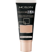 Mc Ellyn Touch Me Matte Face Tone Fondöten 01