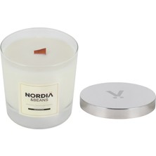 Nordia Ahşap Fitilli Mum- Cedarwood