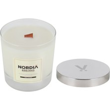 Nordia Ahşap Fitilli Mum- Wild Jasmine