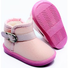 Gezer Kız Çocuk İçi Kürklü Ev Panduf Şeker Pembe