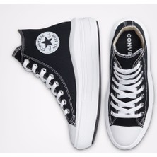 Converse Chuck Taylor All Star Move Hi Kadın Siyah Sneaker 568497C