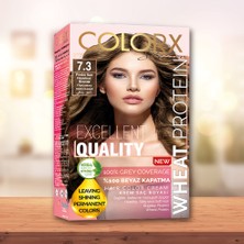 Colorx Set Saç Boyası-7.3-Fındık Sarı