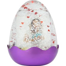 Birlik Fotoğrafçılık Parlak Mor Yumurta Kar Küresi 5033DMOK