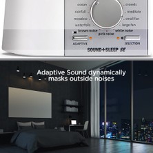 Adaptive Sound Technologies Uyku Ses Makinesi - Beyaz (Yurt Dışından)