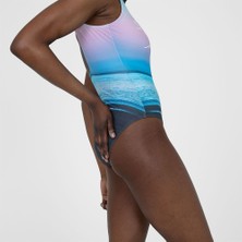 Speedo Summer Sunrise U-Back Swimsuit Kadın Yüzücü Mayosu