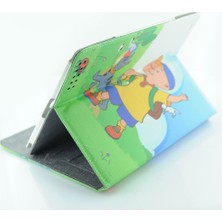 Coverzone iPad 3 Standlı ve Desenli Deri Kılıf No-4