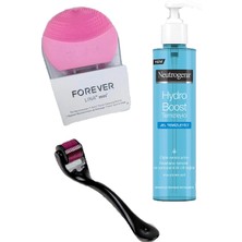Neutrogena Hydro Boost + Forever Yüz Temizleme&masaj Aleti + Derma-Roller & Skin Care Set