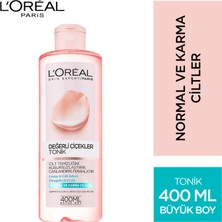 L'Oréal Paris Değerli Çiçekler Tonik Normal ve Karma Ciltler