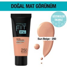 Maybelline Fit Me Matte Fondöten - 250 Sun Beige