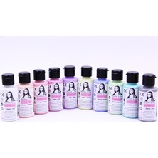 Monalisa Chalky Akrilik 40ML Pastel Renkler Set 10 Renk + Fırça