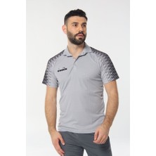 Diadora Ritim Kamp Polo T-Shirt Gri