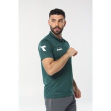 Diadora Nacce Kamp T-Shirt Koyu Yeşil