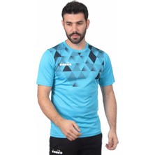 Diadora Alone Antrenman T-Shirt Turkuaz