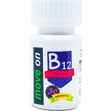 Move On Vitamin B12 1000 Mcg 30 Mikro Tablet