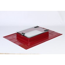 Dritare Kiremit Çatı Çıkış Kapağı Cam