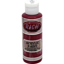 Rich Akrilik Boya 120 Cc Şarap Kırmızı Akr-120-161