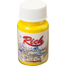 Rich Kumaş Boyası Opak 50 cc Güneş Sarı 3001