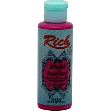 Rich Akrilik Boya Multi Surface 120 Cc Fuşya 120-2154