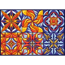 Captain Albatross 1000 Parça Puzzle Spanish Majolica Ispanya Seramik Çini Porselen