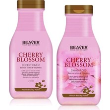 Beaver Cherry Blossom Saç Bakım Seti  Şampuan ve Saç Kremi