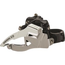 Sram X9 31.8/34.9 (Üstten Çekme) Alttan Kelepçeli Ön Vites