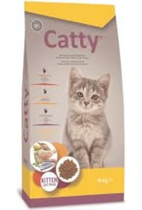 Catty Kitten Yavru Kedi Maması Tavuklu 15 kg