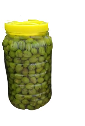 HerseyYöreden Gemlik Taş Kırma Yeşil Zeytin 3 kg