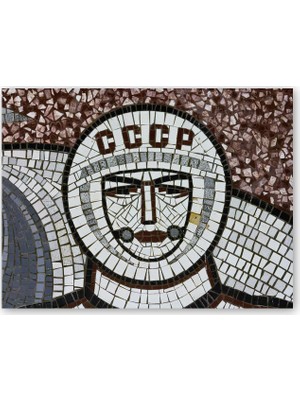 Caka Tablo Ahşap Tablo Mozaik Sovyetler Birliği