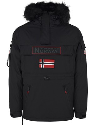 Norway Geographical Kapüşonlu Soğuğa Dayanıklı Outdoor Parka Erkek Parka Bruno N