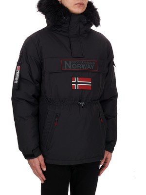 Norway Geographical Kapüşonlu Soğuğa Dayanıklı Outdoor Parka Erkek Parka Bruno N