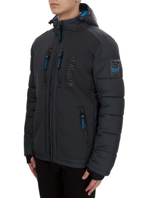 Norway Geographical Su Geçirmez 5000 mm Kapüşonlu Parka Erkek Parka Beachwood