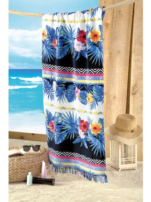 Maxstyle Miami Kadife Plaj Havlusu 70X160 cm