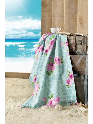 Maxstyle Rose Kadife Plaj Havlusu 70X160 cm