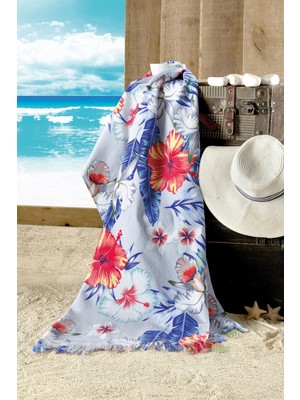 Maxstyle Tropical Kadife Plaj Havlusu 70X160 cm
