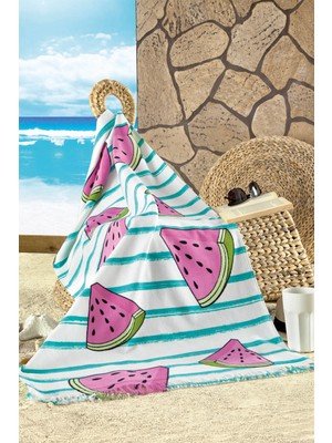 Maxstyle Fruity Kadife Plaj Havlusu 70X160 cm