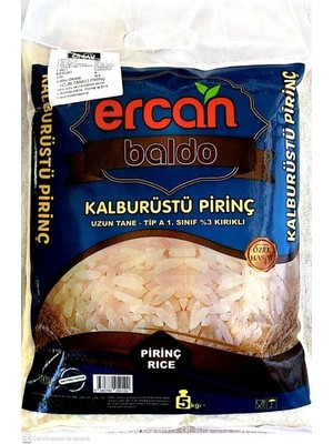 Ercan Baldo Kalburüstü Pirinç 5 kg