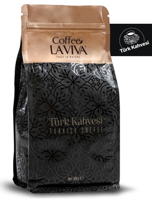 Coffee La Viva Öğütülmüş Türk Kahvesi 500 Gr Kilitli Paket
