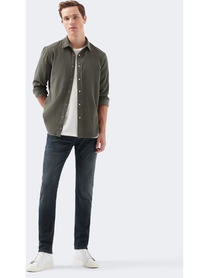 Mavi Erkek Jake Mavi Black Yıpratmalı Jean Pantolon 0042232562